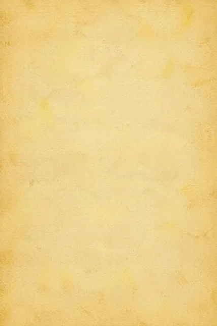Honey-yellow old paper texture with softly mottled aging across a tall rectangular surface.