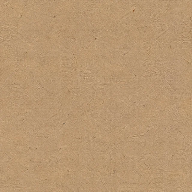 Light brown kraft paper texture with scattered dark fibers and a fine, uncreased grain.